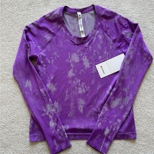 NWT lululemon Swiftly Tech Long Sleeve *Race